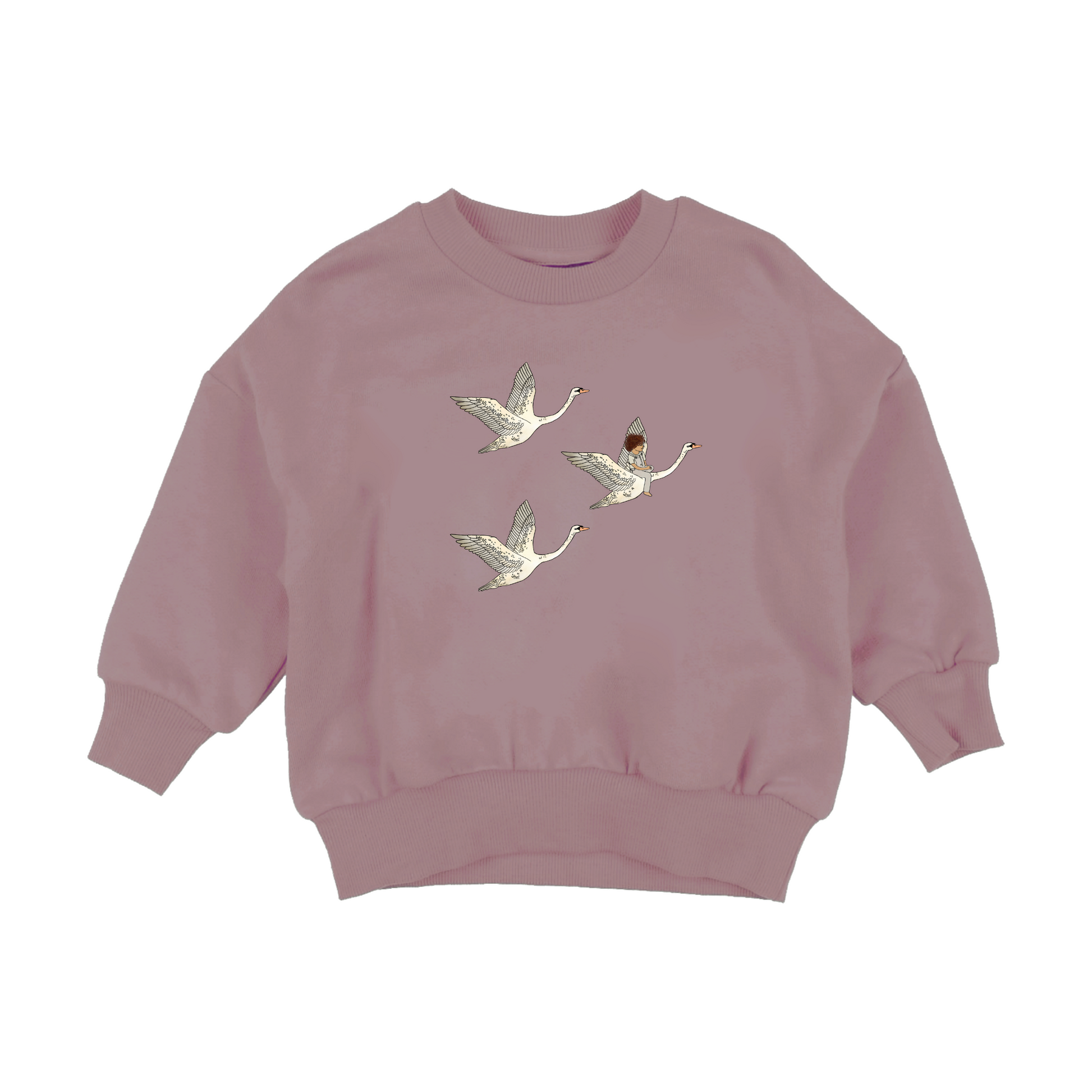 'Let's Fly Away' Sweater  - Purple - Kind Rebel