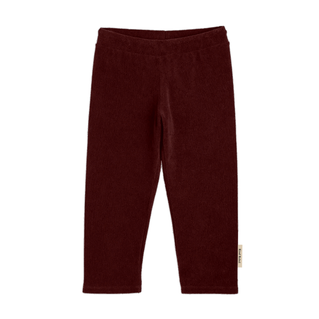 Kind Rebel Basic - Bordeaux Velvet Jogger - Kind Rebel