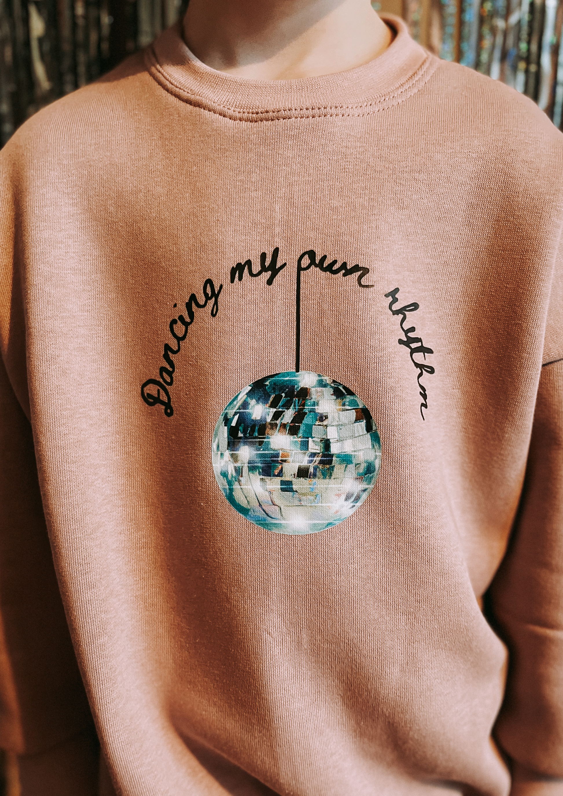 'Dancing My Own Rhythm' Sweater  - Purple - Kind Rebel