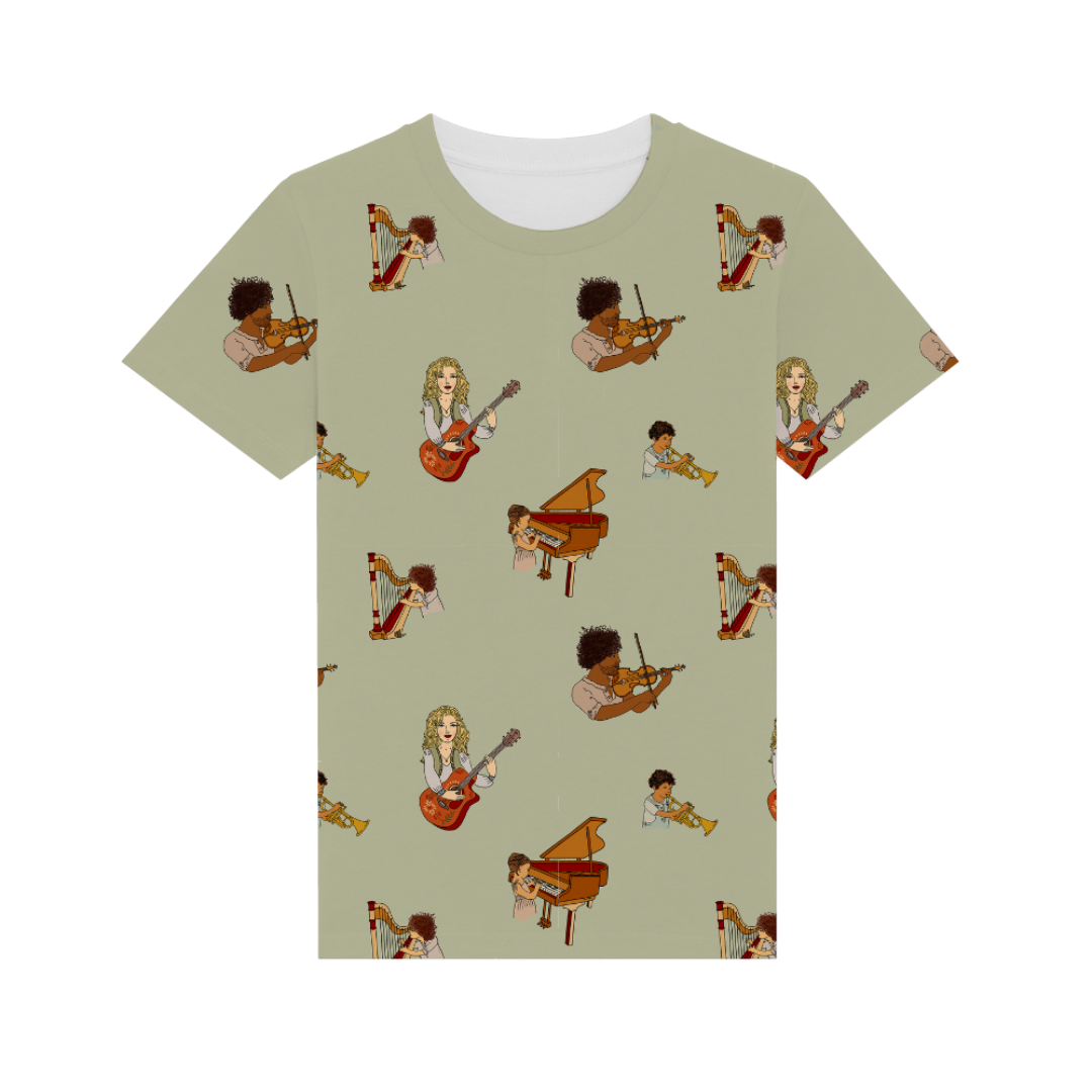 T-shirt - be present - Kind Rebel
