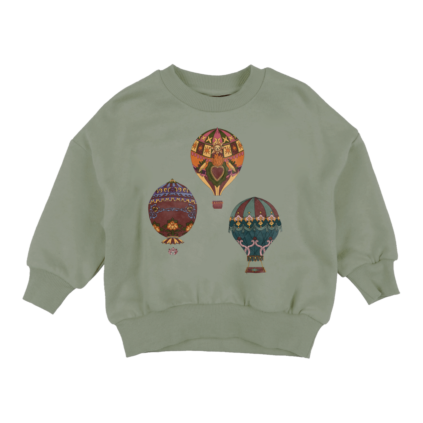 Pre-Order: Be open-minded sweater green - Kind Rebel