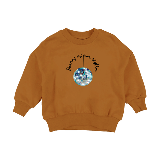 'Dancing My Own Rhythm' Sweater  - Biscuit - Kind Rebel