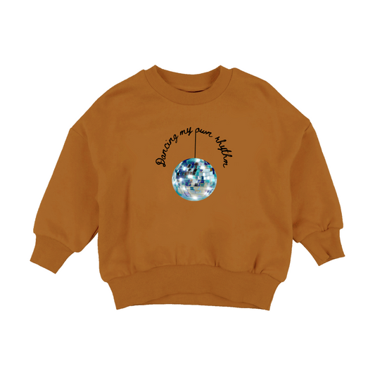 'Dancing My Own Rhythm' Sweater  - Biscuit