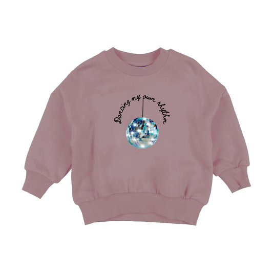 'Dancing My Own Rhythm' Sweater  - Purple