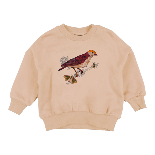 Pre-order: Be sustainable sweater beige - Kind Rebel