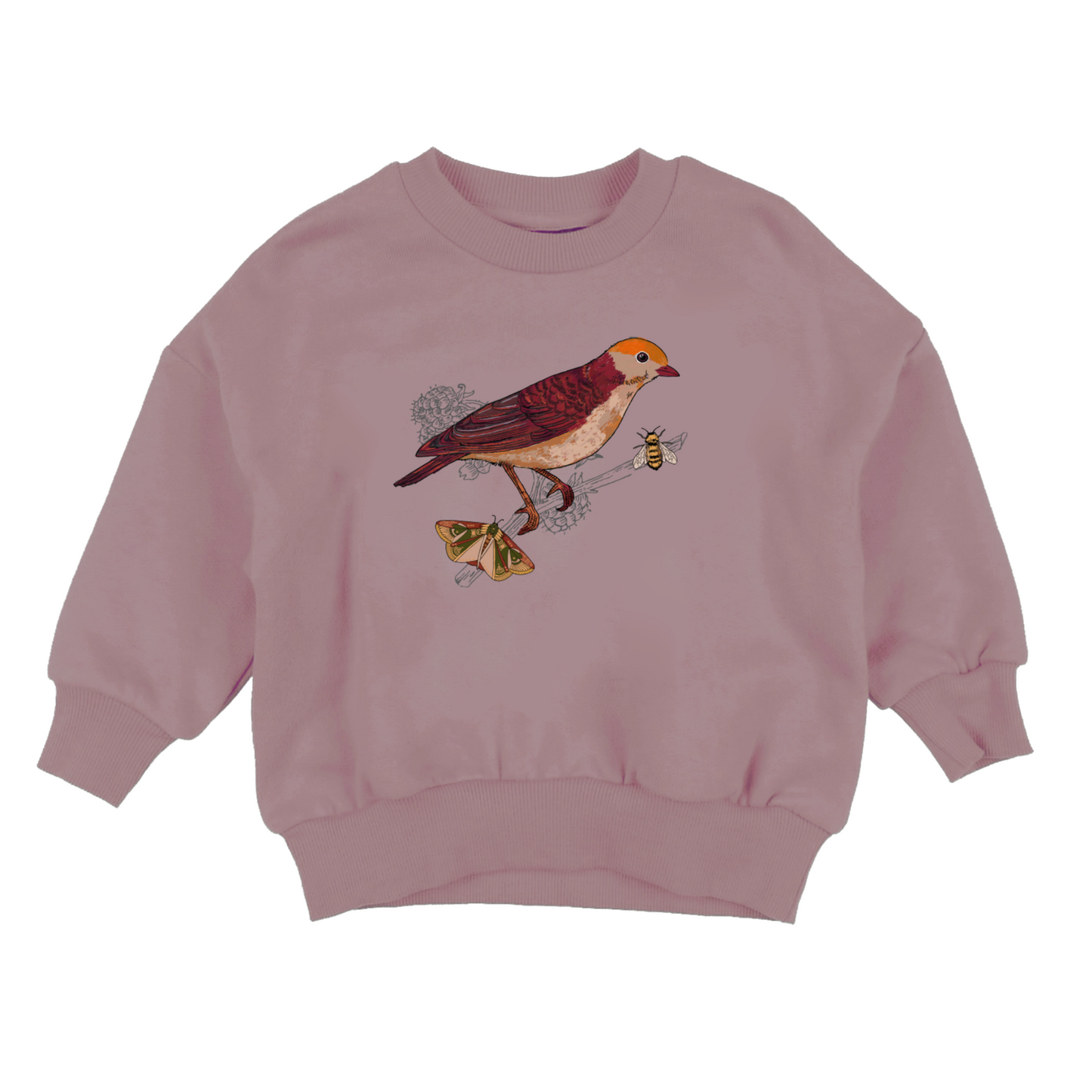 Pre-order: Be sustainable sweater purple - Kind Rebel