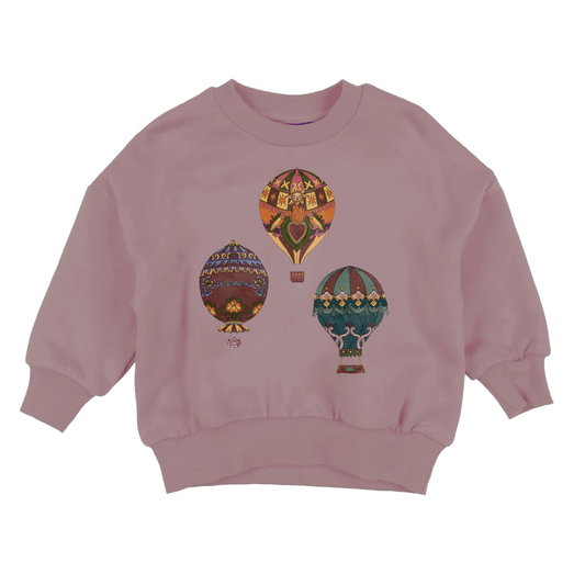 Pre-Order: Be open-minded sweater purple - Kind Rebel